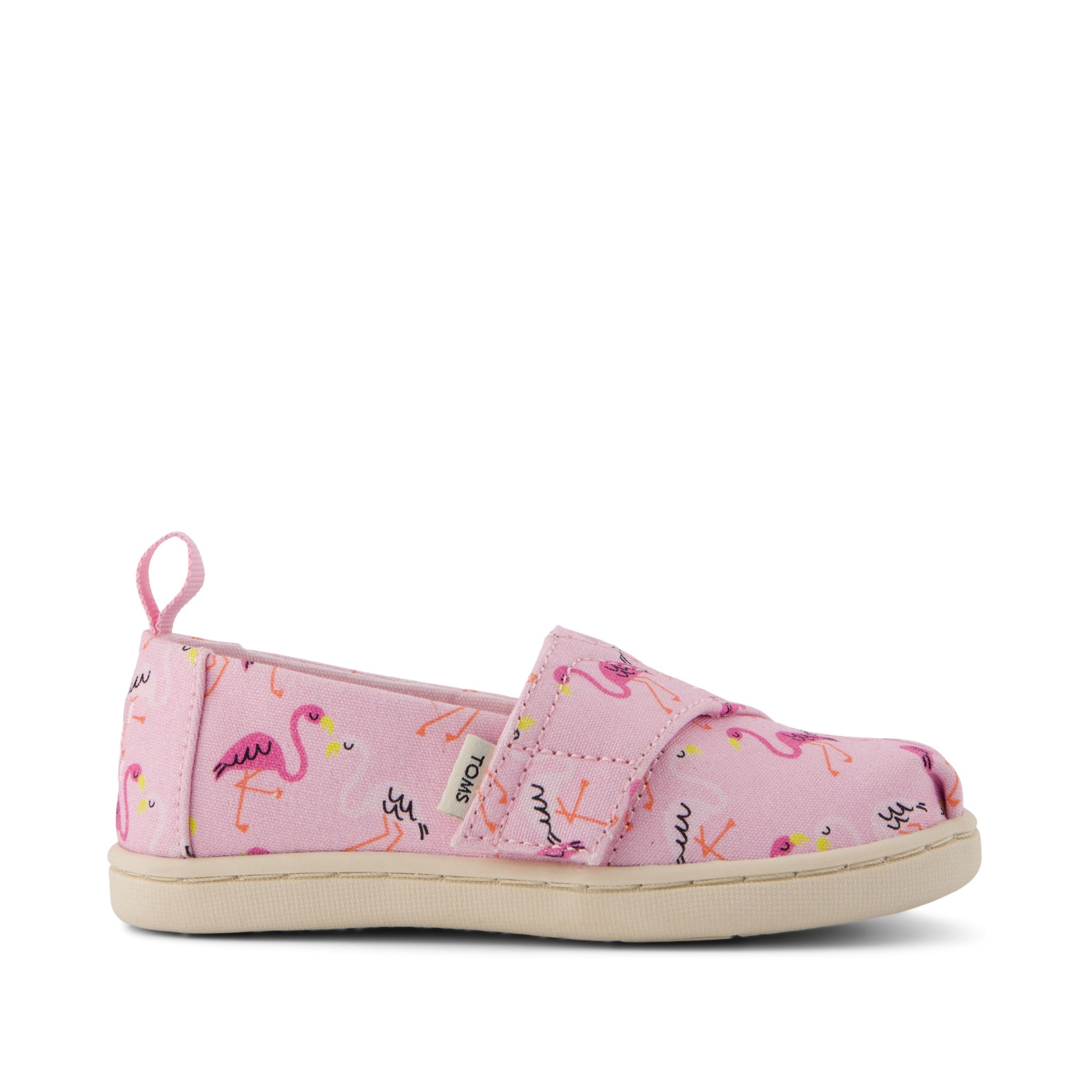 Alpargata Flamingos Toddler Shoe Side View