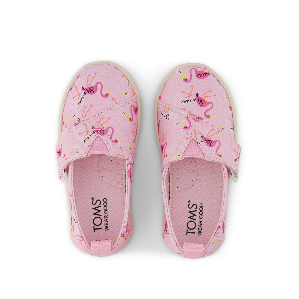 Alpargata Flamingos Toddler Shoe Top View