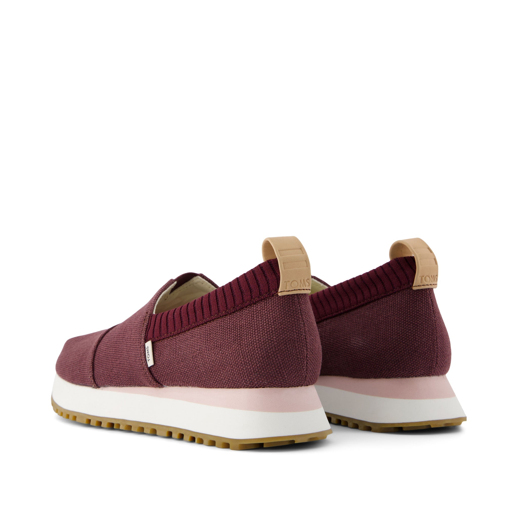 Resident 2.0 Burgundy Heritage Canvas Sneaker Back View