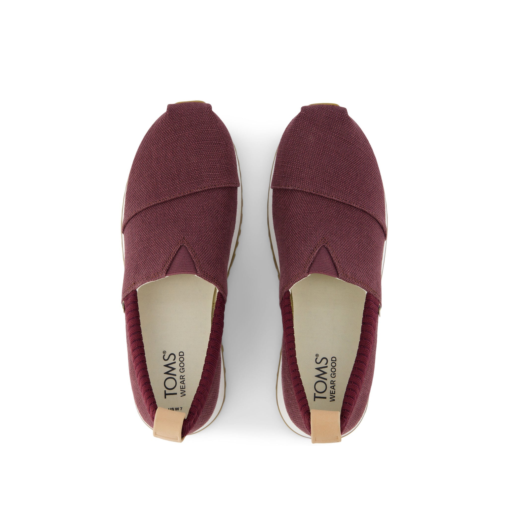 Resident 2.0 Burgundy Heritage Canvas Sneaker Top View