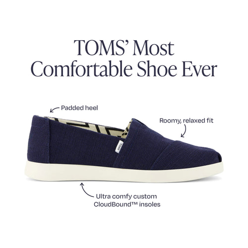 alpargata plus slip on shoe in navy features and benefits information