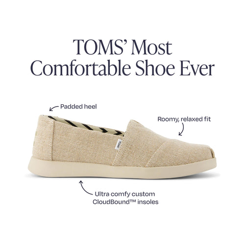 alpargata plus in natural slip on casual shoe features and benefits information