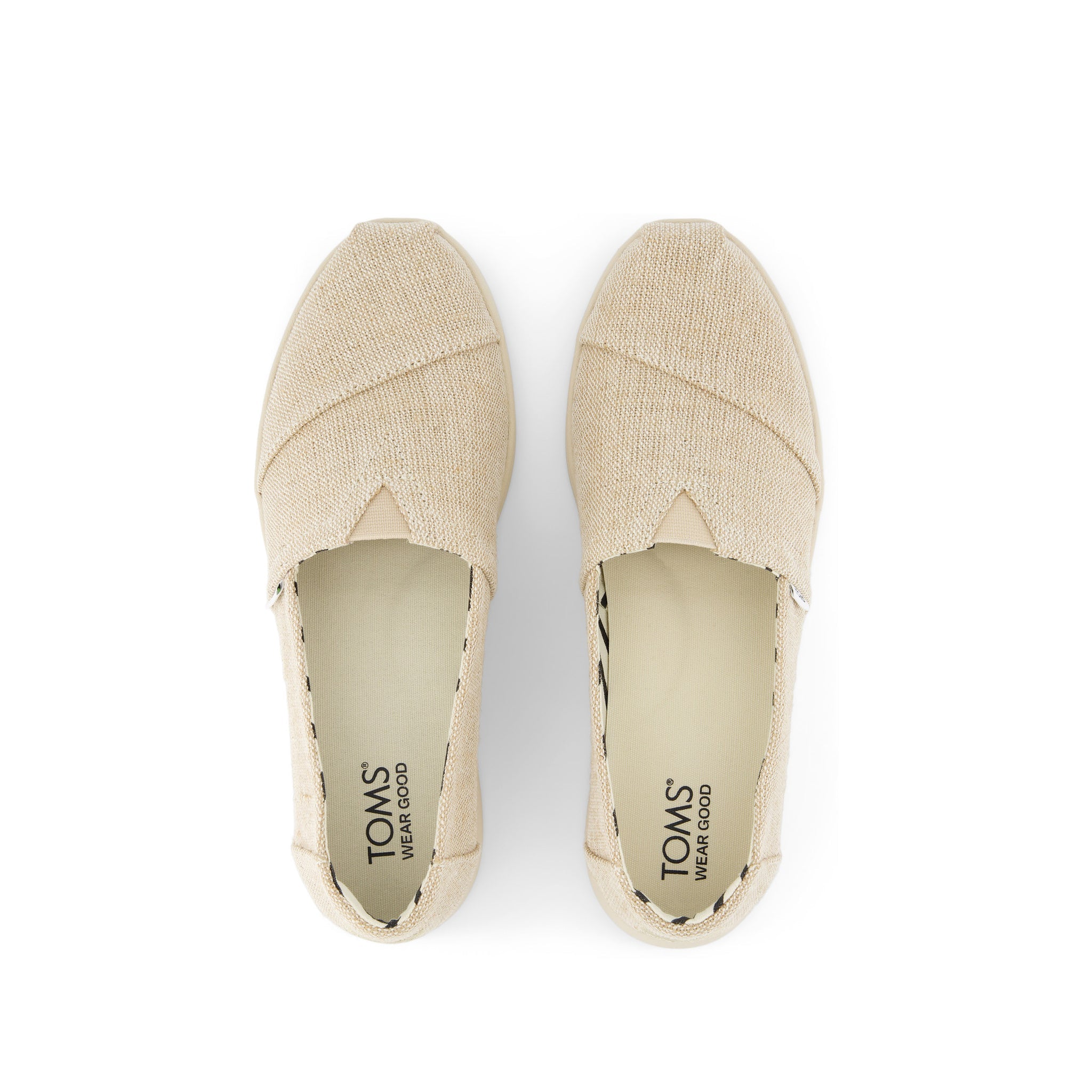 Alpargata Plus Natural Heritage Canvas Top View