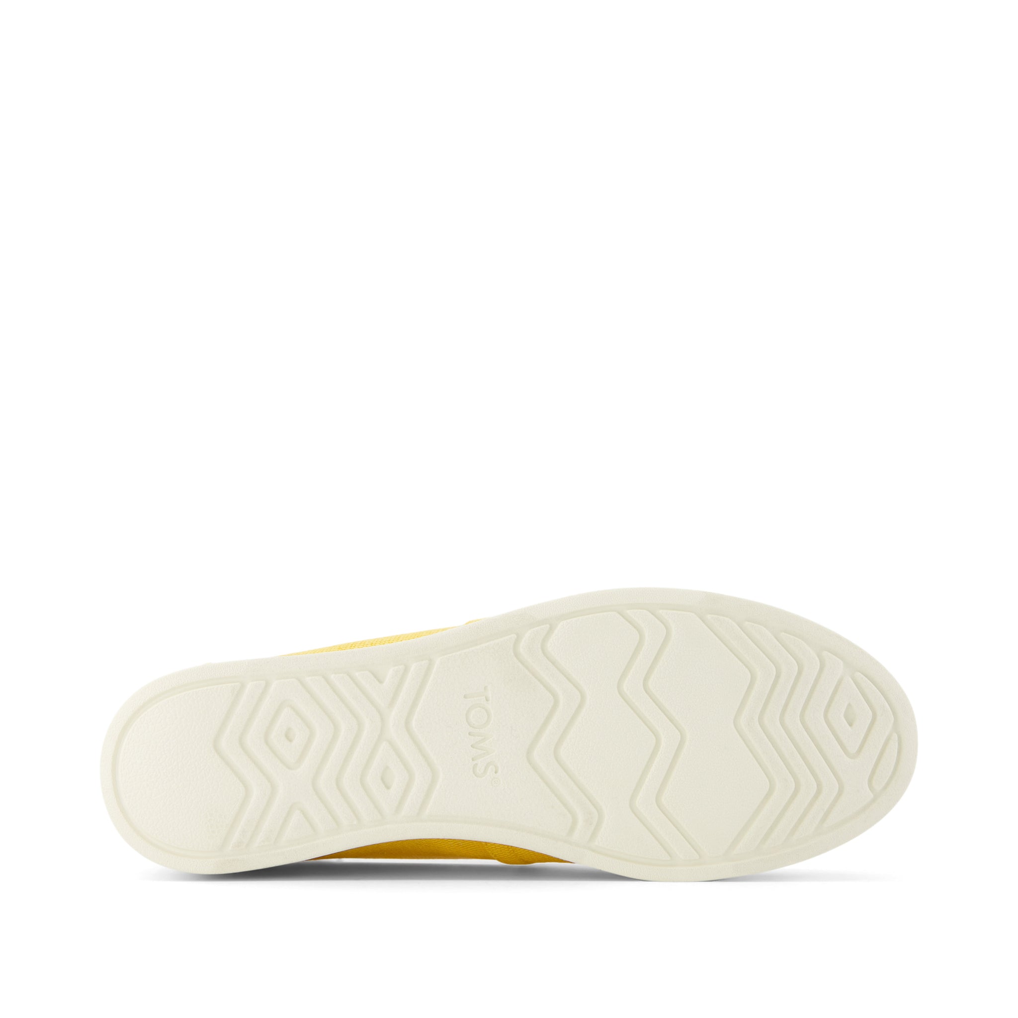 Alpargata Plus Yellow Heritage Canvas Bottom Sole View