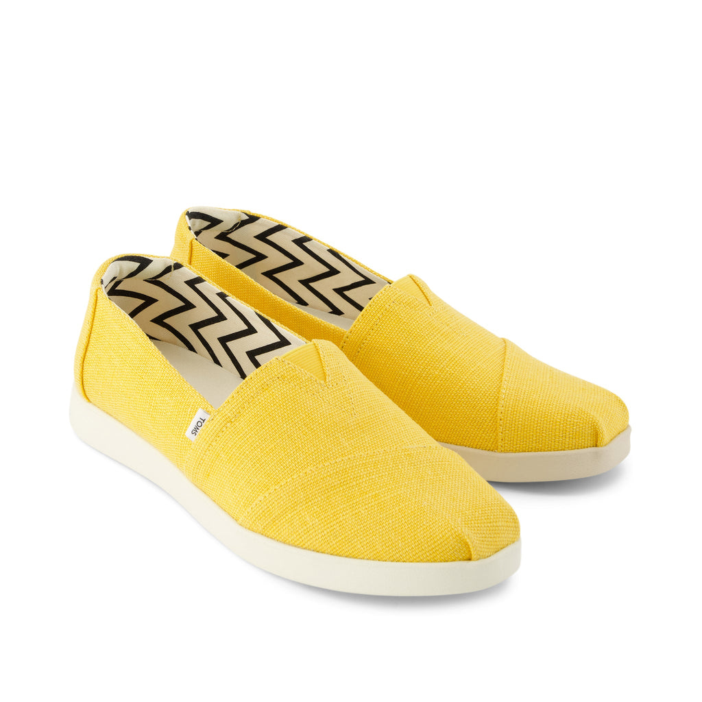 Alpargata Plus Yellow Heritage Canvas Front View