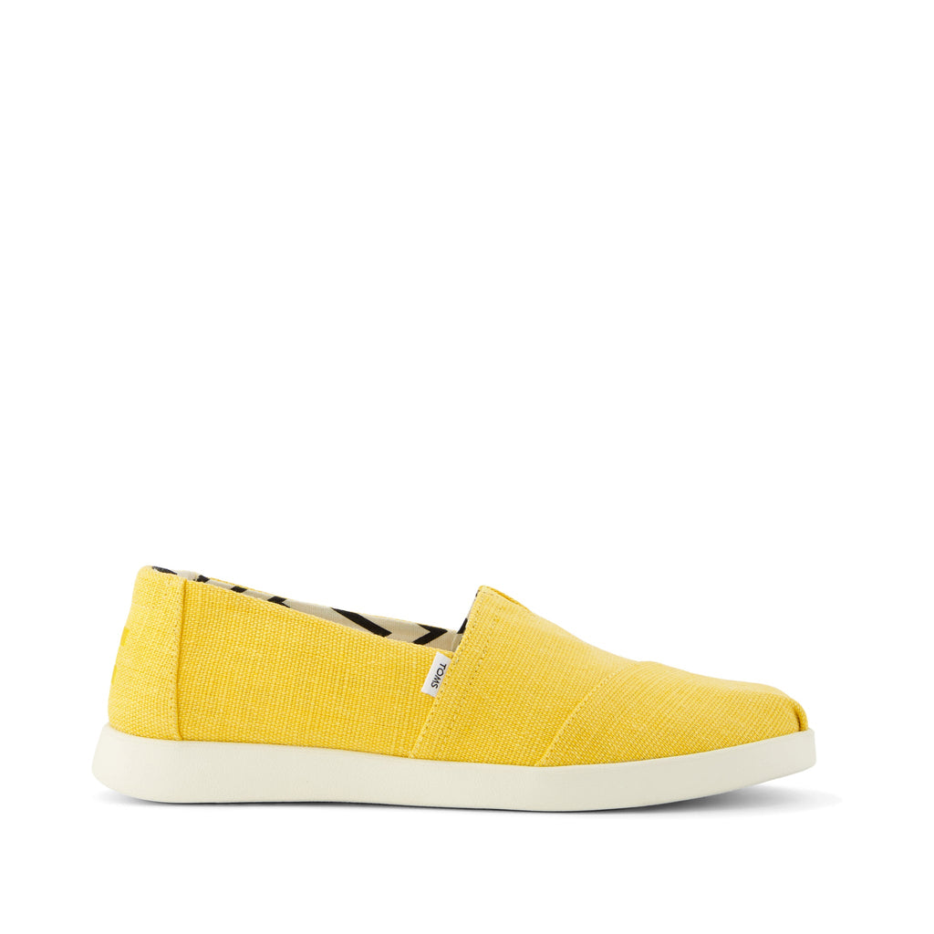 Alpargata Plus Yellow Heritage Canvas Side View