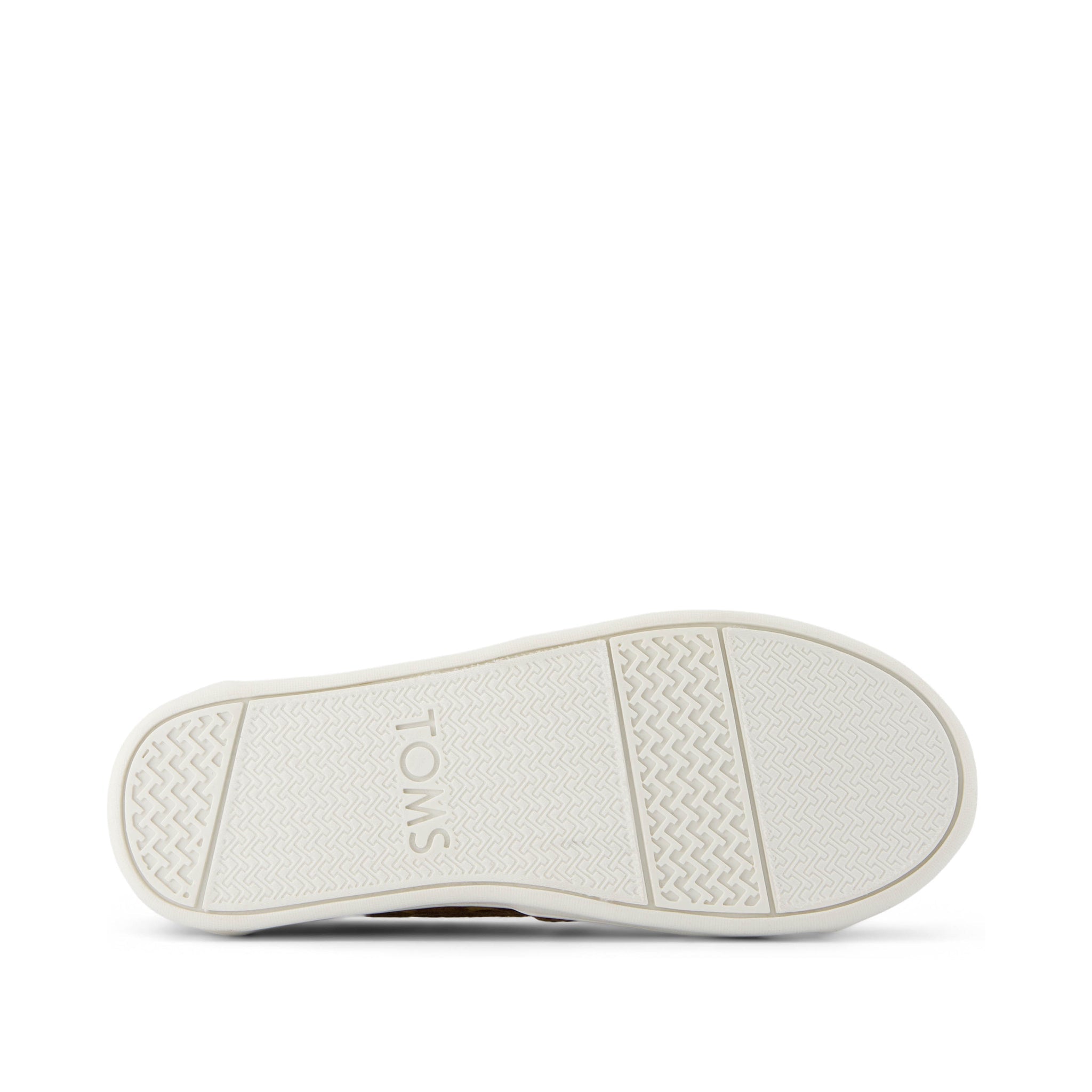 Youth Alpargata Golden Honey Floral Brocade Kids Shoe Bottom Sole View