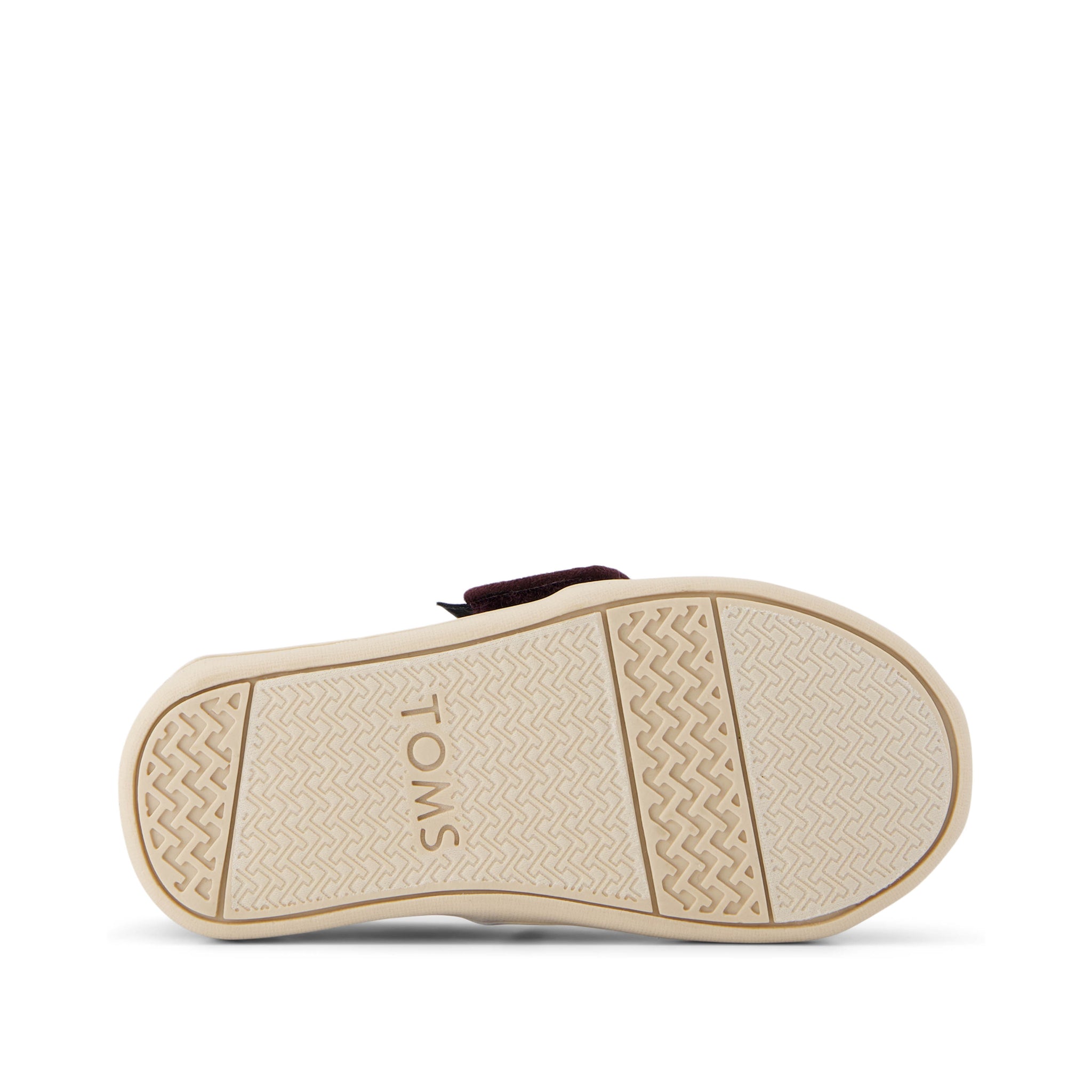 Alpargata Toddler Shoe - Blackberry Sparkle Glitter Bottom Sole View