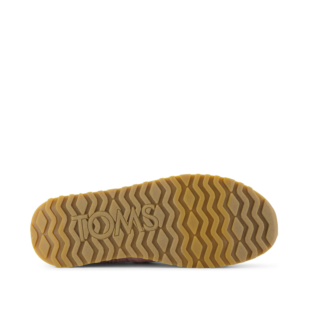 Resident 2.0 Sneaker - Ballet Pink Felt Bottom Sole View