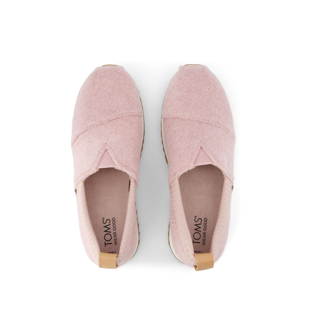 Resident 2.0 Sneaker - Ballet Pink Felt Top View