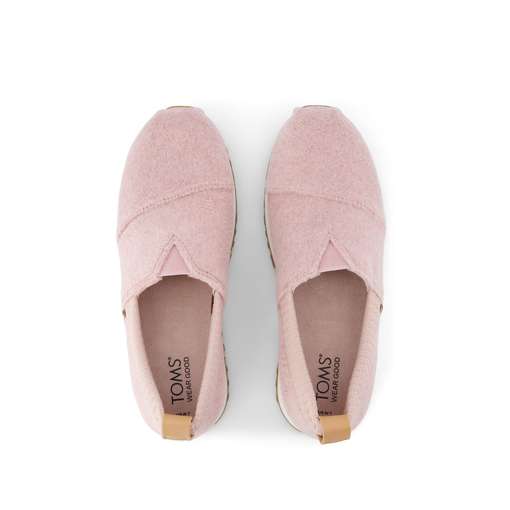 Resident 2.0 Sneaker - Ballet Pink Felt Top View
