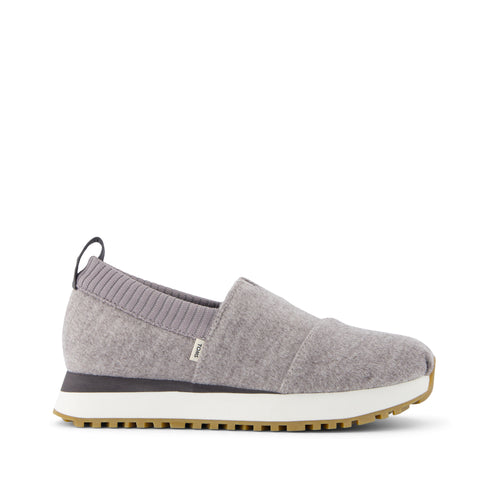 Resident 2.0 Sneaker - Grey Felt Side View