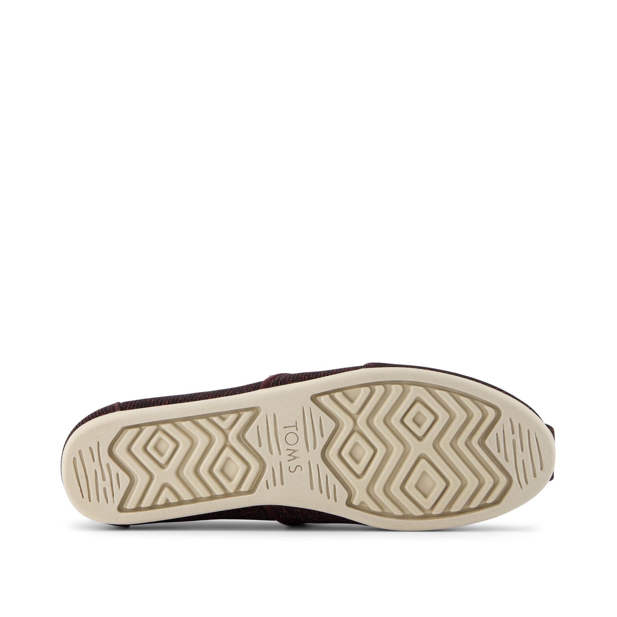 Alpargata Cloudbound - Blackberry Sparkle Glitter Bottom Sole View