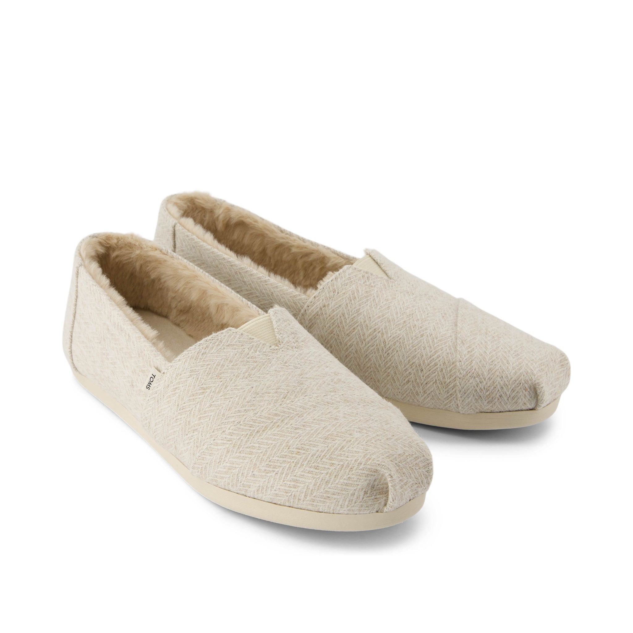 Alpargata Natural Cozy Herringbone Front View