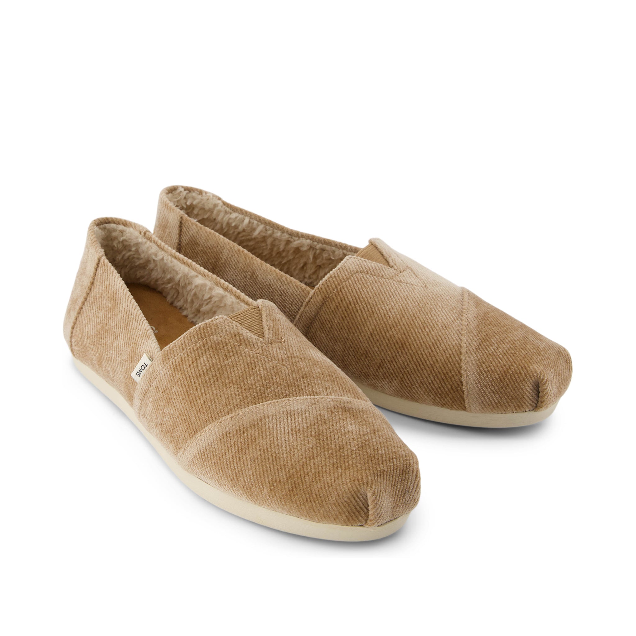 Alpargata Cloudbound - Toffee Brown Cozy Corduroy Front View