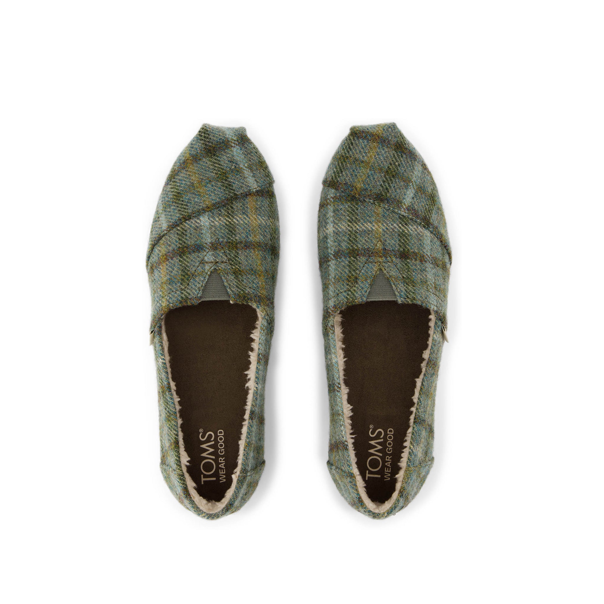 Alpargata Cloudbound - Canteen Cozy Plaid Top View