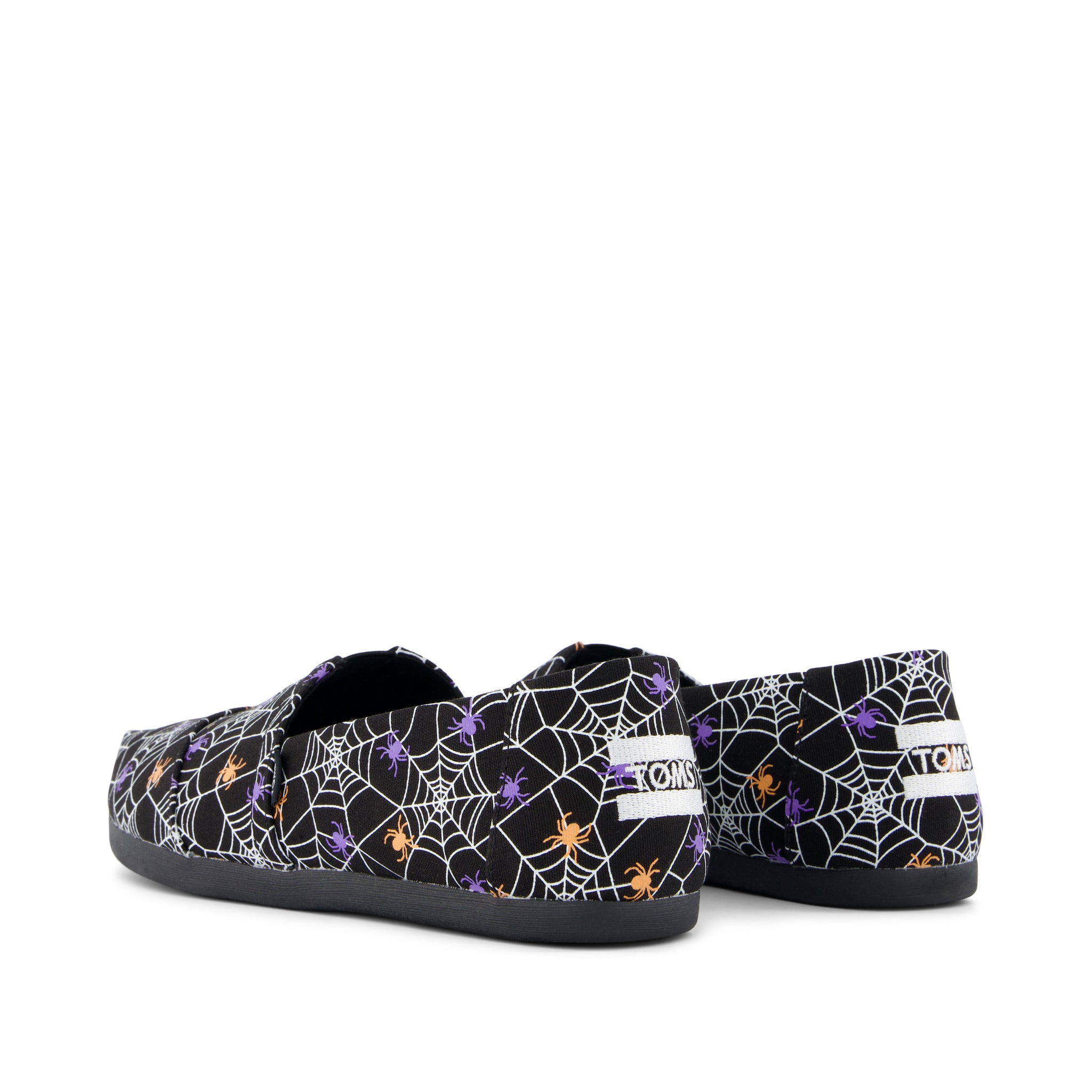 Alpargata Cloudbound - Black Glow In The Dark Spiders Back View