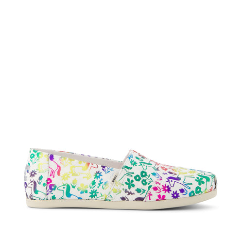 Alpargata Rainbow Unicorns Side View