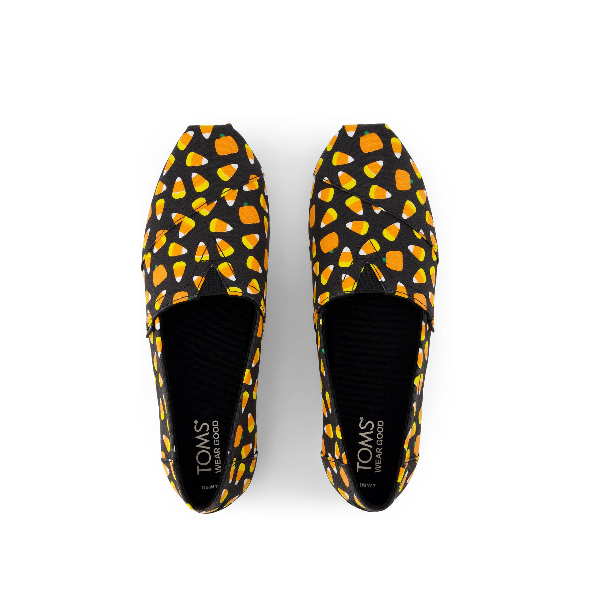 Alpargata Cloudbound - Candy Corn Print Top View