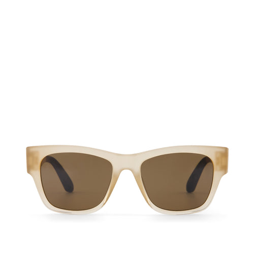 Devon Oatmilk Traveler Sunglasses Front View