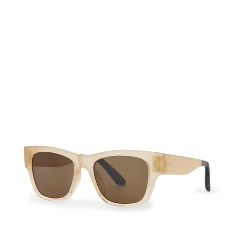 Devon Oatmilk Traveler Sunglasses Side Angle View