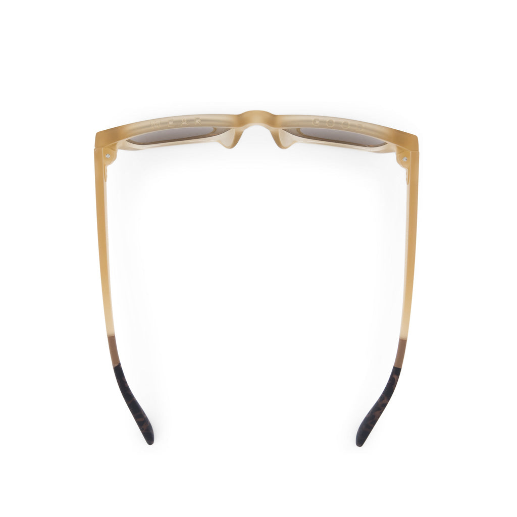 Devon Oatmilk Traveler Sunglasses Top View