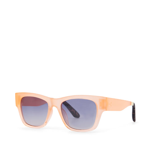 Devon Peach Traveler Sunglasses Side Angle View