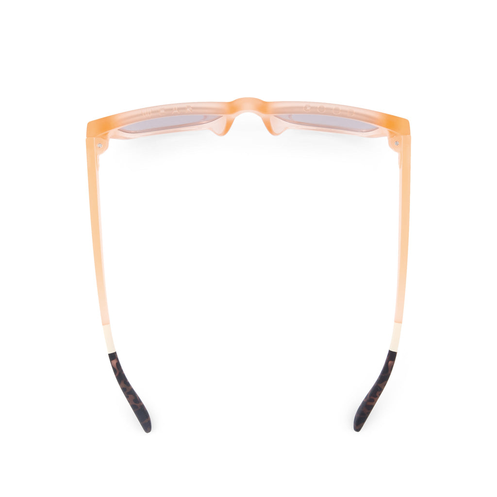 Devon Peach Traveler Sunglasses Top View