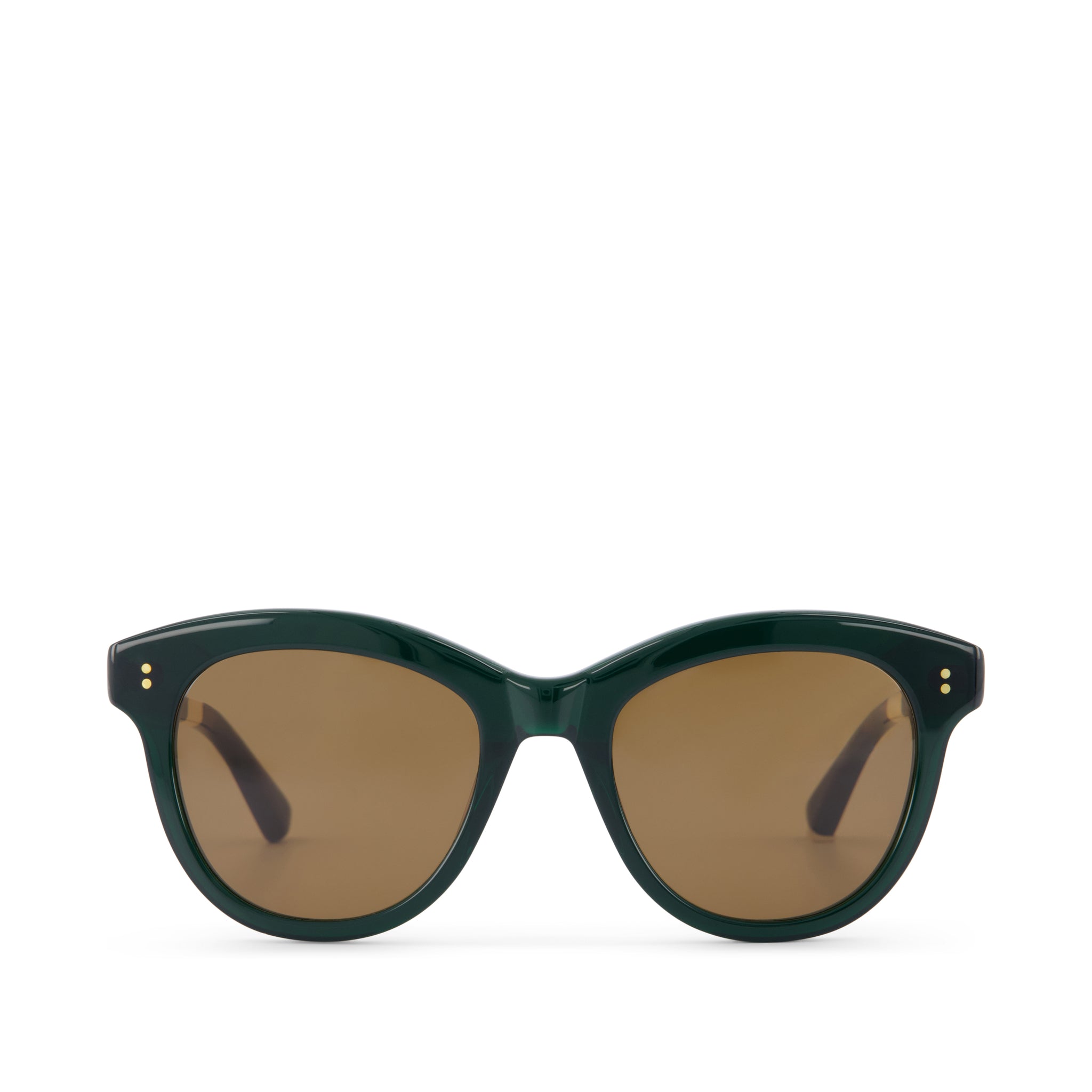 Gwyneth Sea Moss Handcrafted Sunglasses Front View