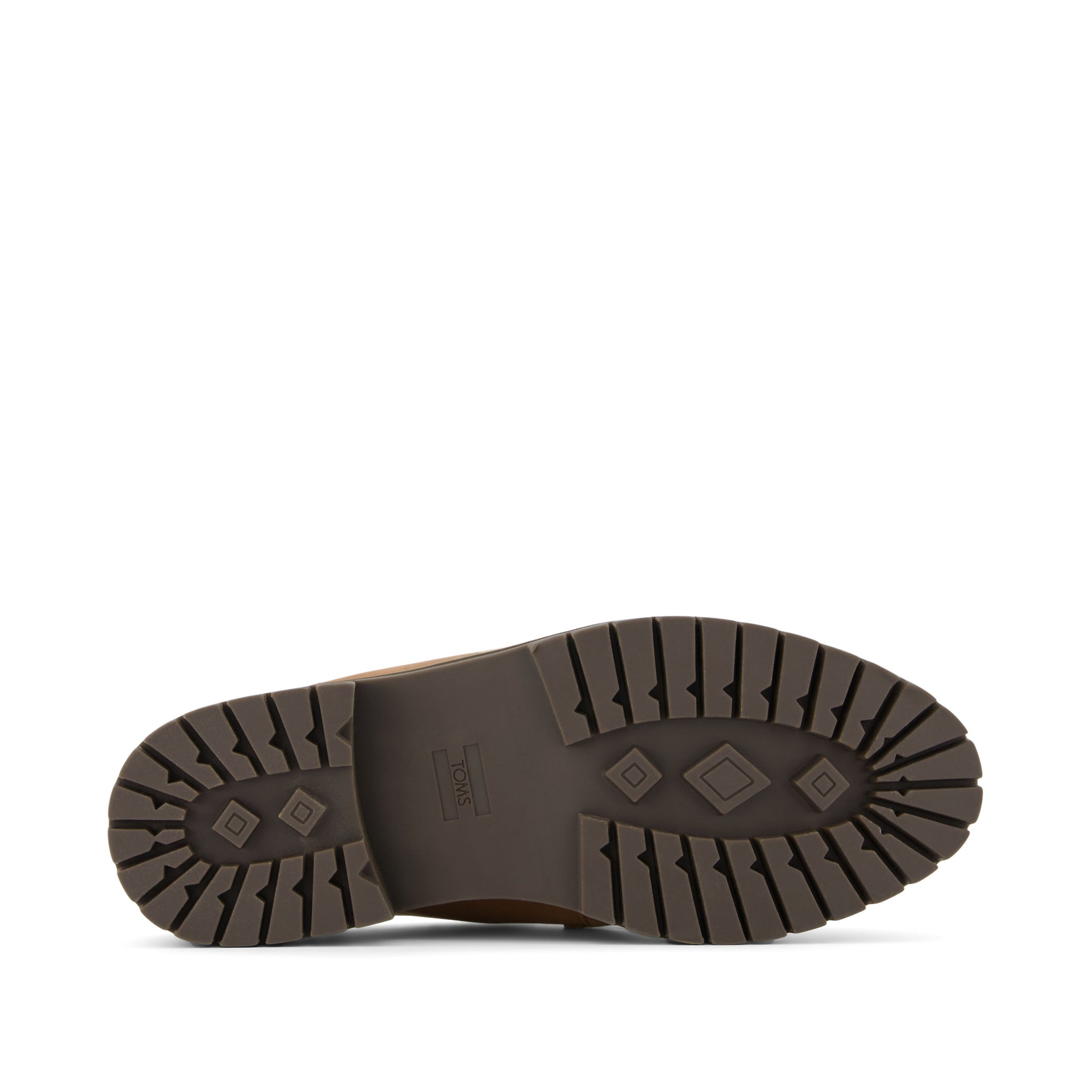 Cara Mule Brown Faux Fur Leather Bottom Sole View