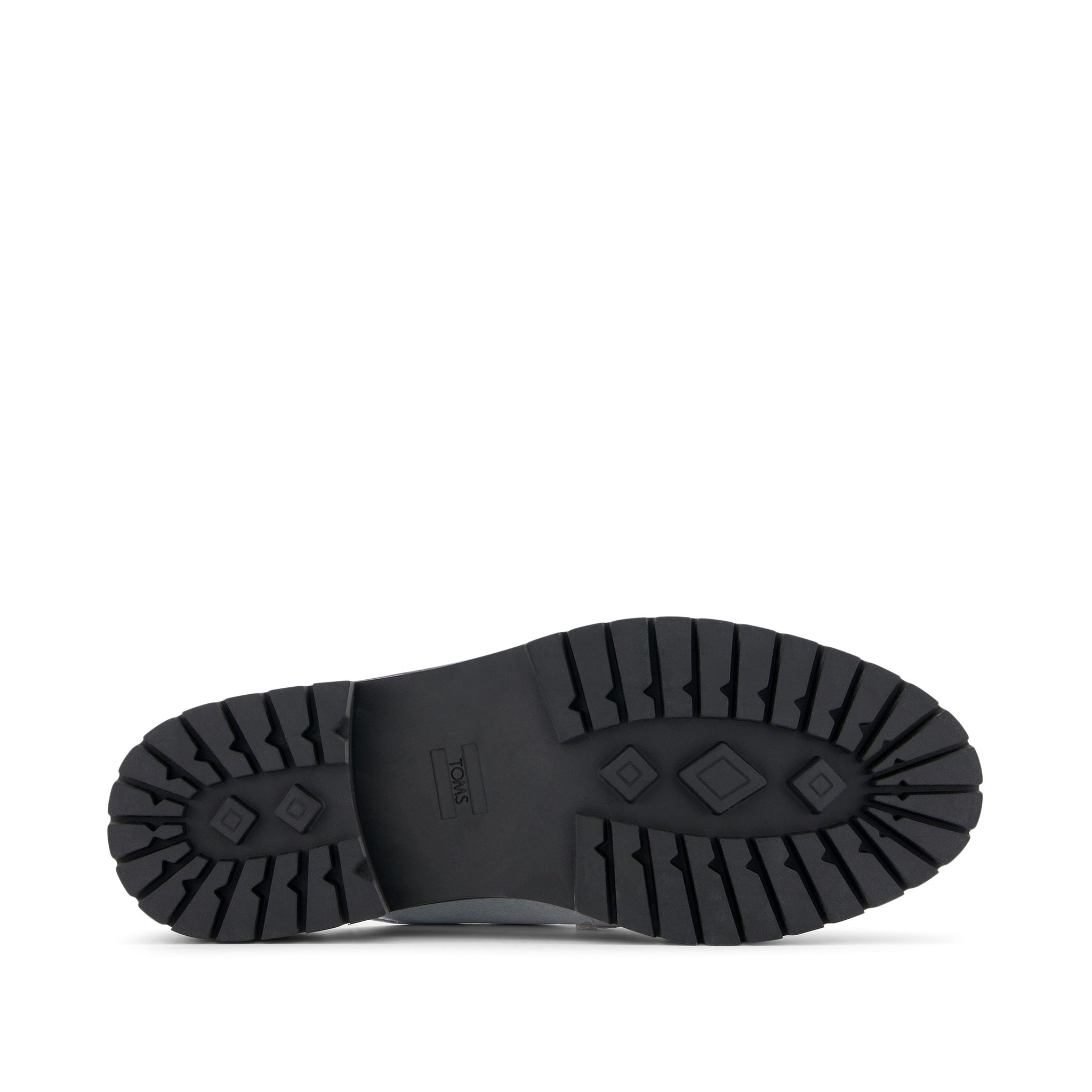 Cara Mule Silver Crinkle Metallic Leather Loafer Bottom Sole View