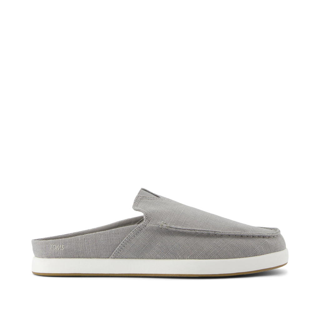 Alonso Mule - Drizzle Grey Heritage Canvas Side View