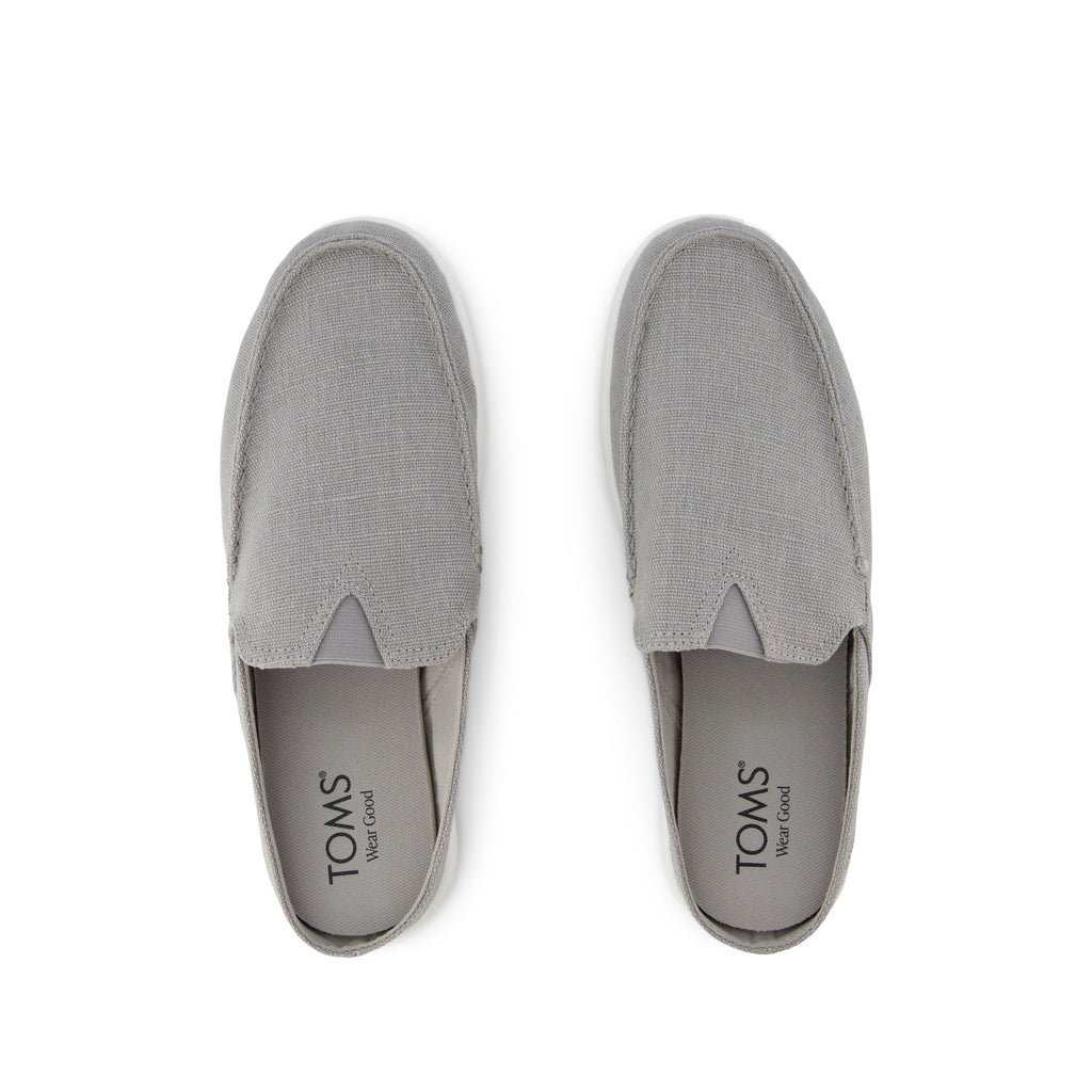 Alonso Mule - Drizzle Grey Heritage Canvas Top View