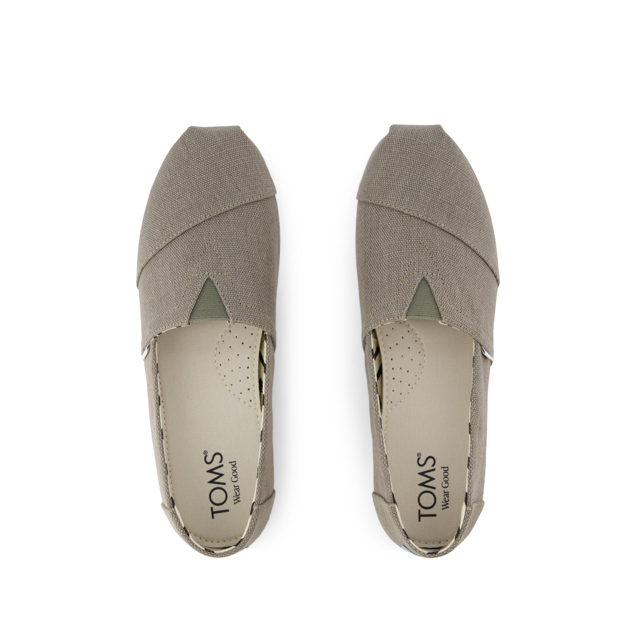 Alpargata Classic - Vetiver Grey Heritage Canvas Top View