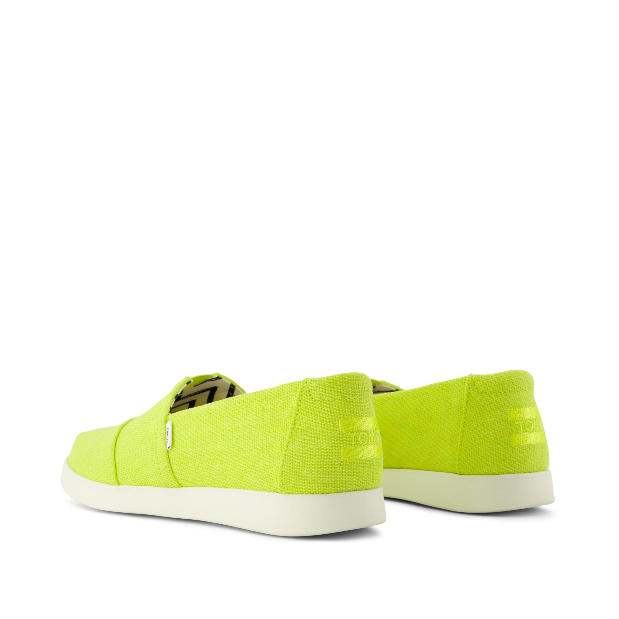 Alpargata Plus - Lime Heritage Canvas Back View