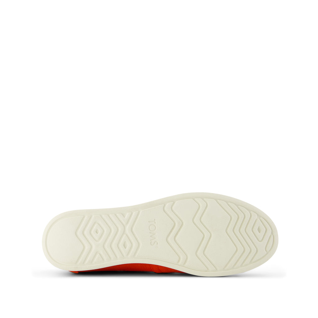 Alpargata Plus - Flame Heritage Canvas Bottom Sole View