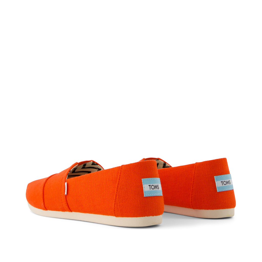 Alpargata Classic - Flame Heritage Canvas Back View