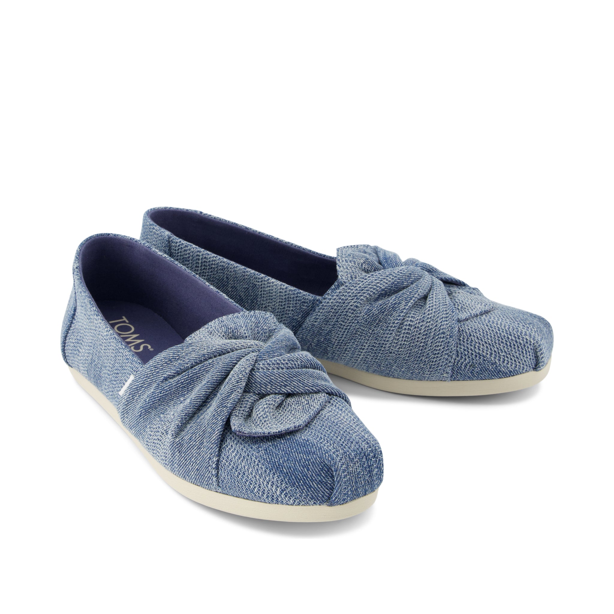 Alpargata Classic - Dark Sky Textured Denim Front View