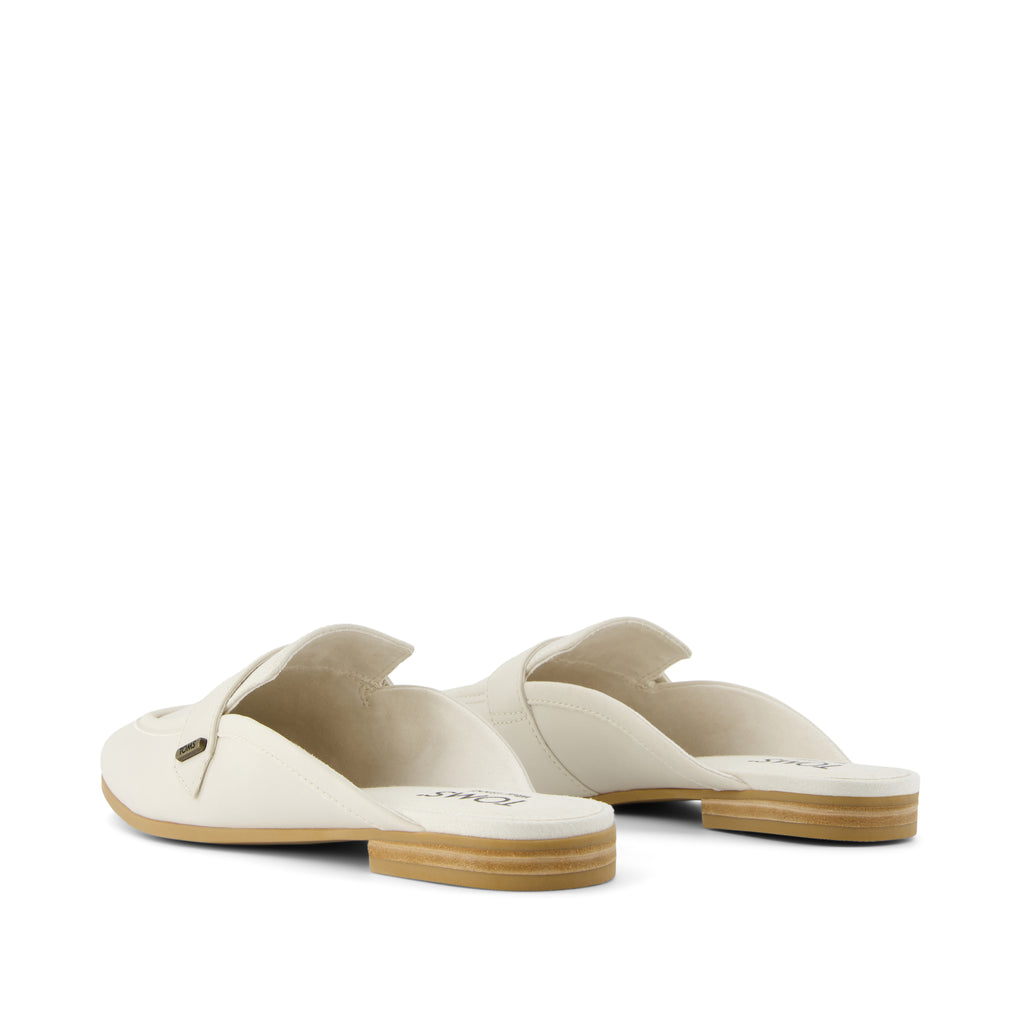 Lynette Mule - Light Sand Leather Back View