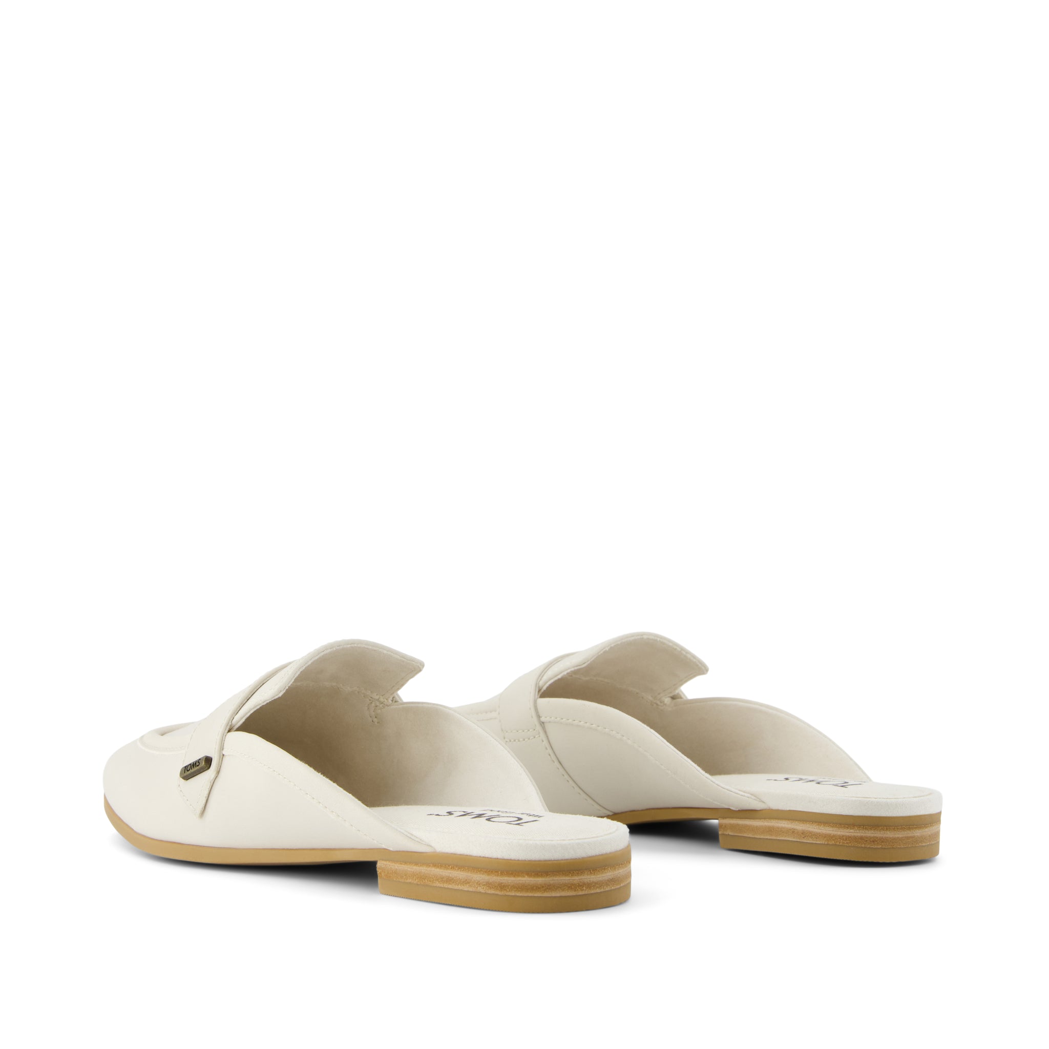 Lynette Mule - Light Sand Leather Back View