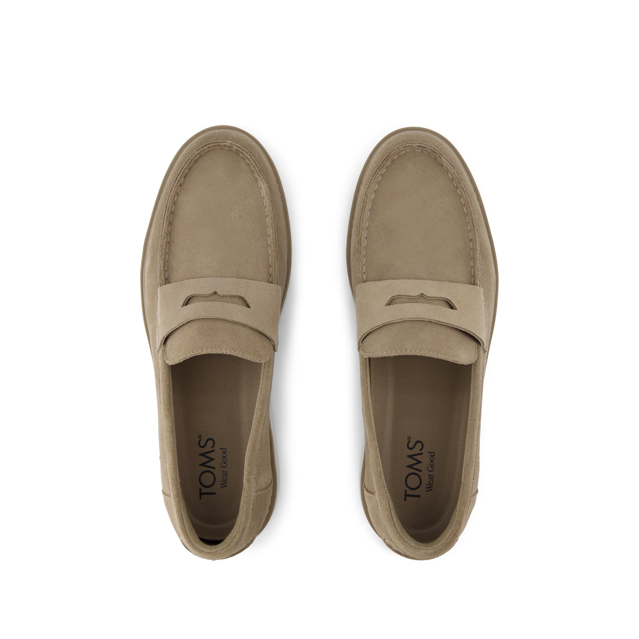 Navi TRVL LITE  Havana Loafer - Dune Suede Top View