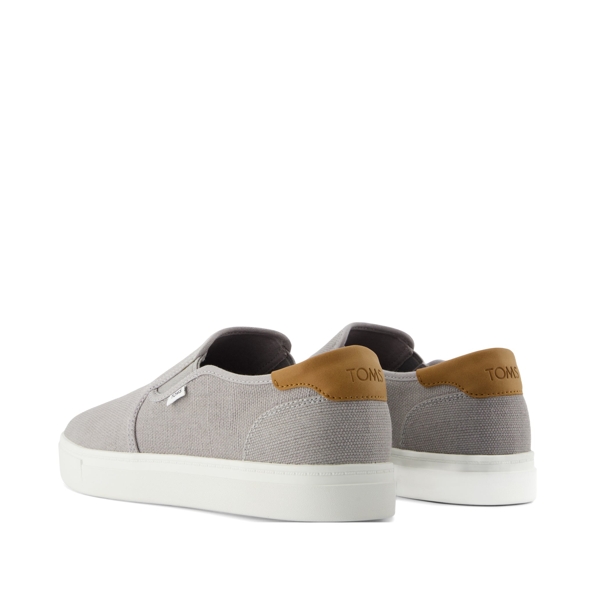 Baja 2.0 Slip On Sneaker - Drizzle Grey Legacy Canvas Back View