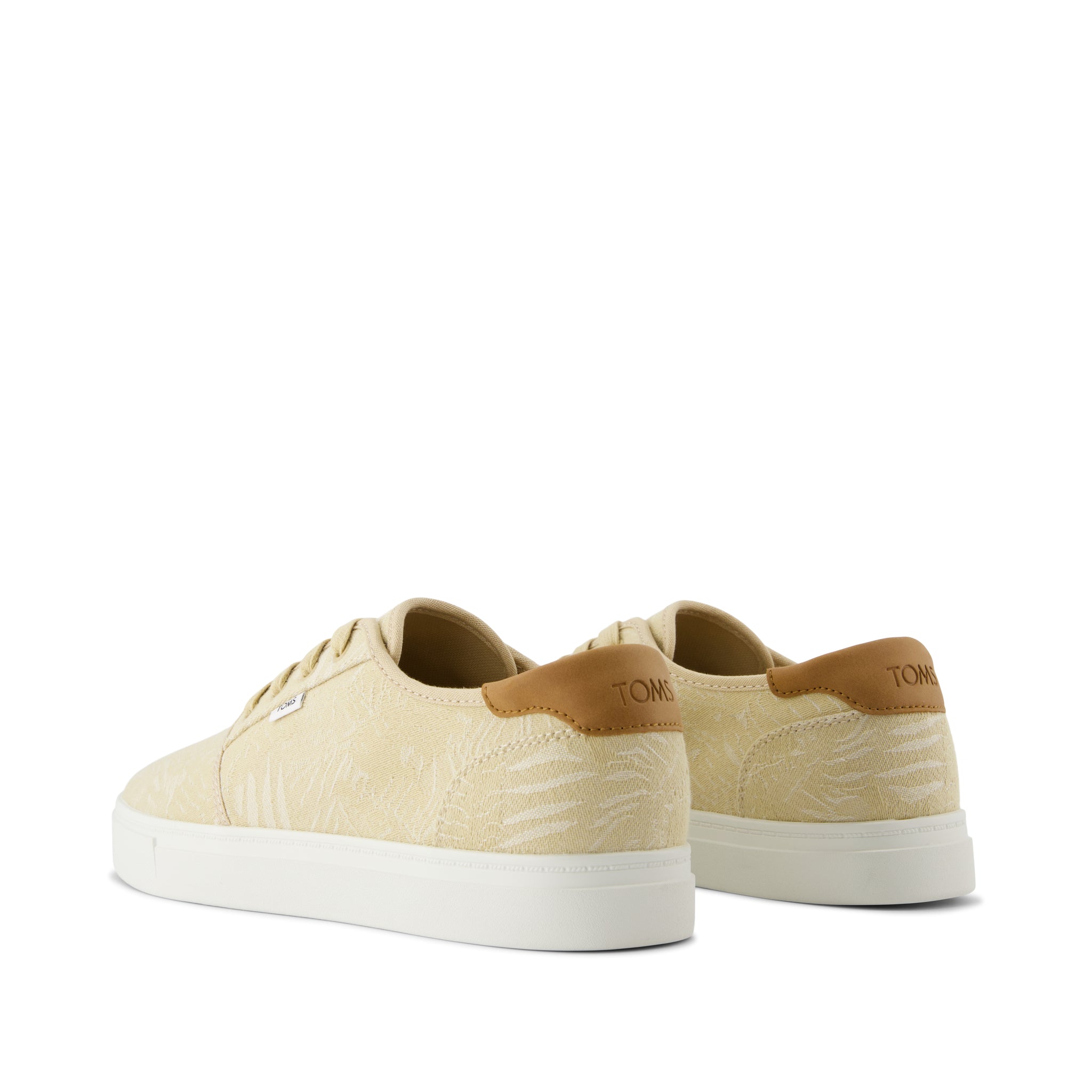 Carlo 2.0 Lace-Up Sneaker - Almond Textured Mesh Back View