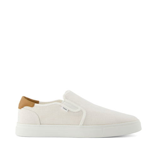 Baja 2.0 Slip On Sneaker - White Legacy Canvas Side View