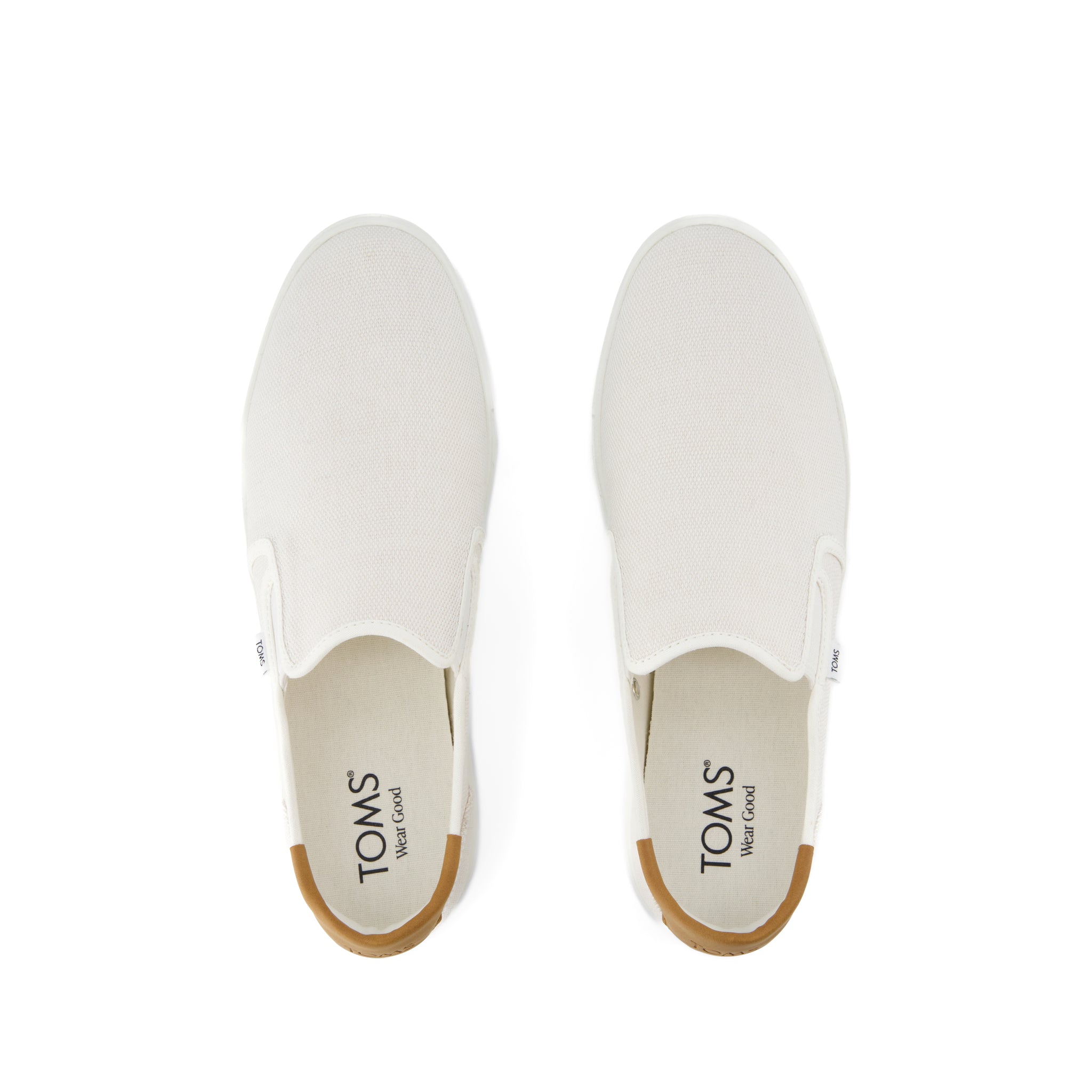 Baja 2.0 Slip On Sneaker - White Legacy Canvas Top View