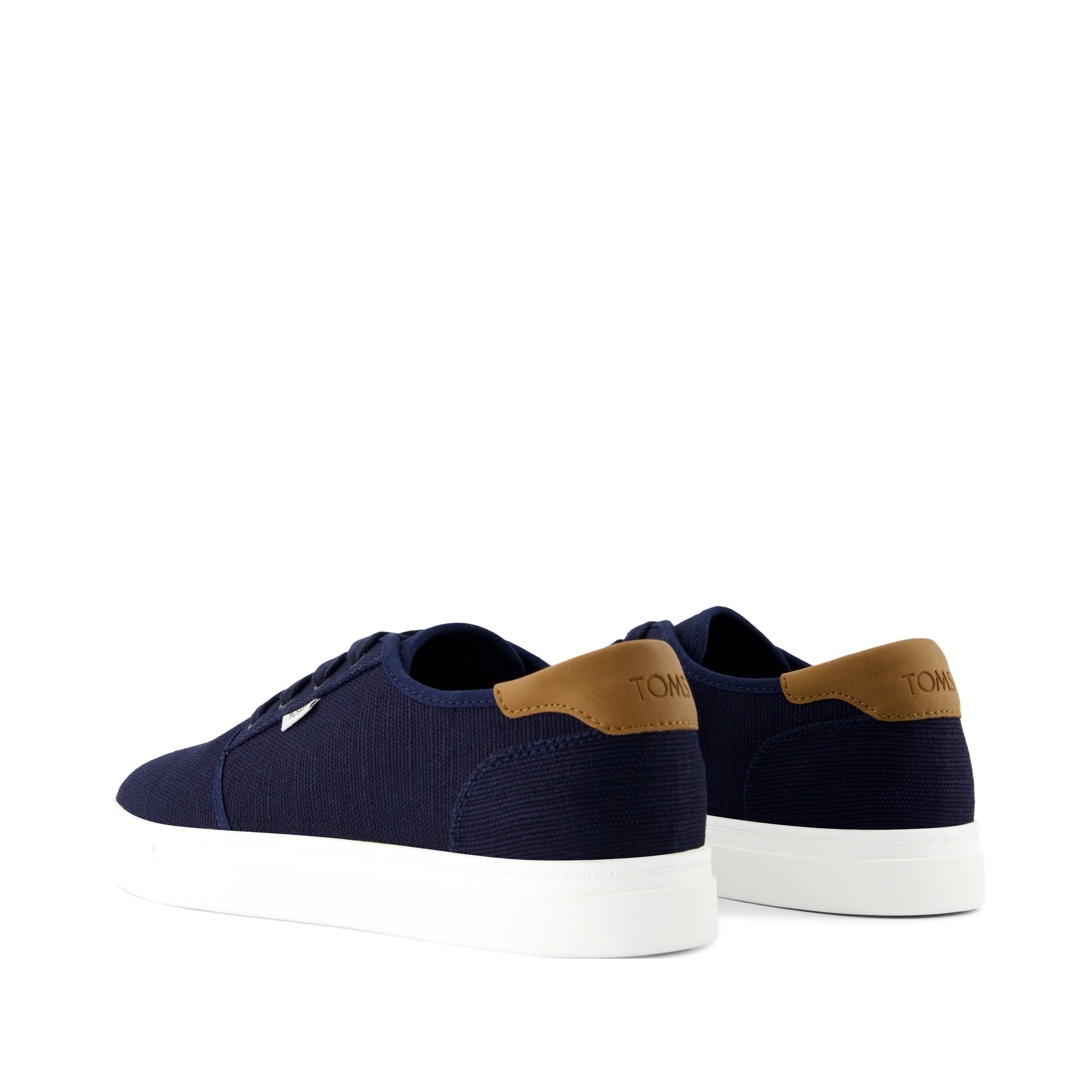 Carlo 2.0 Lace-Up Sneaker - Navy Legacy Canvas Back View