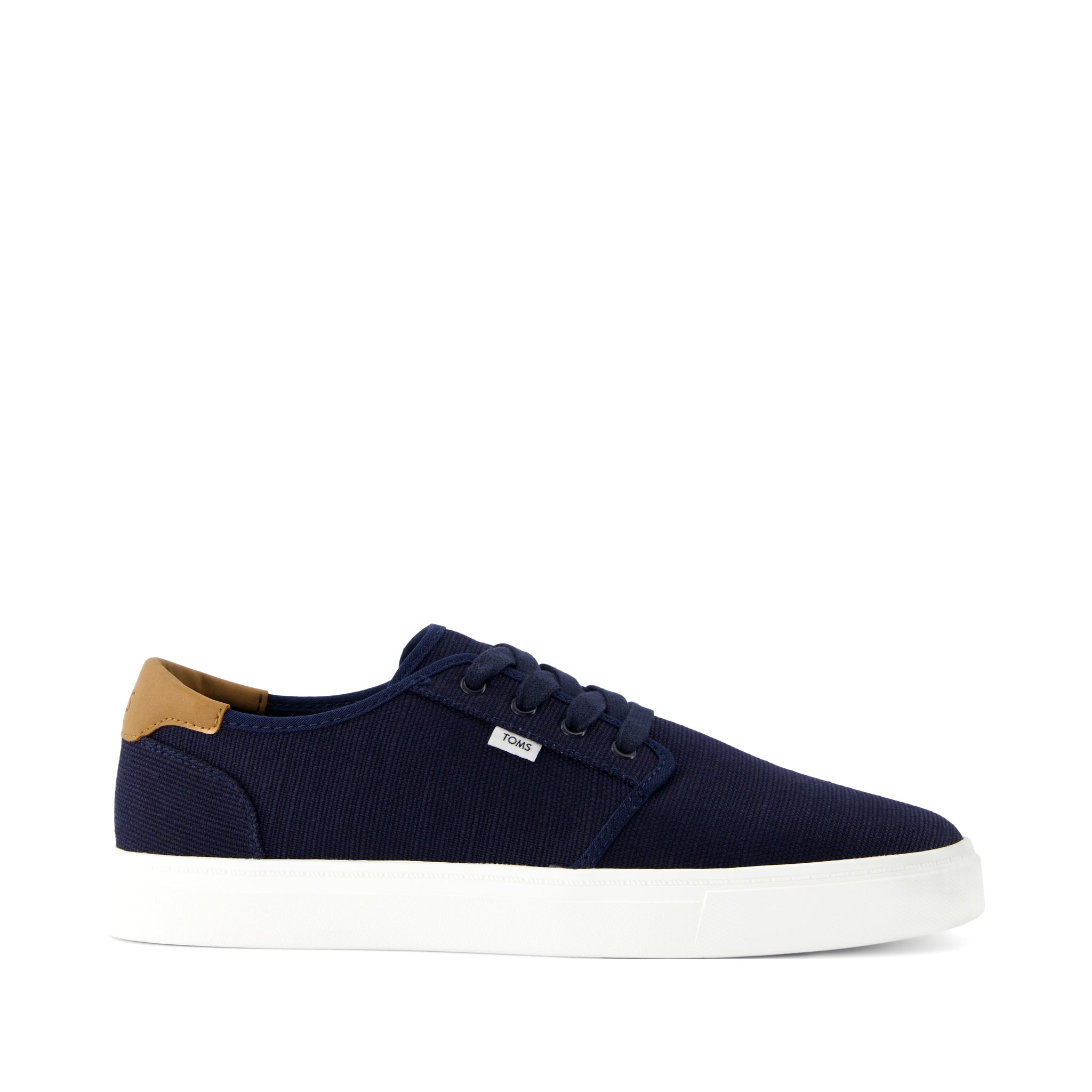 Carlo 2.0 Lace-Up Sneaker - Navy Legacy Canvas Side View