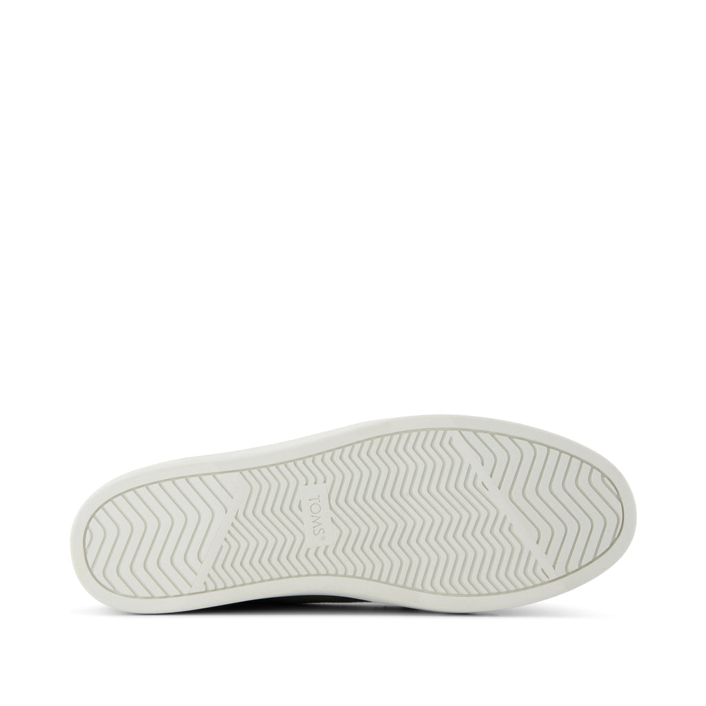Carlo 2.0 Lace-Up Sneaker - Vetiver Grey Tropical Jacquard Bottom Sole View