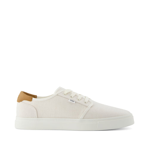 Carlo 2.0 Lace-Up Sneaker - White Legacy Canvas Side View