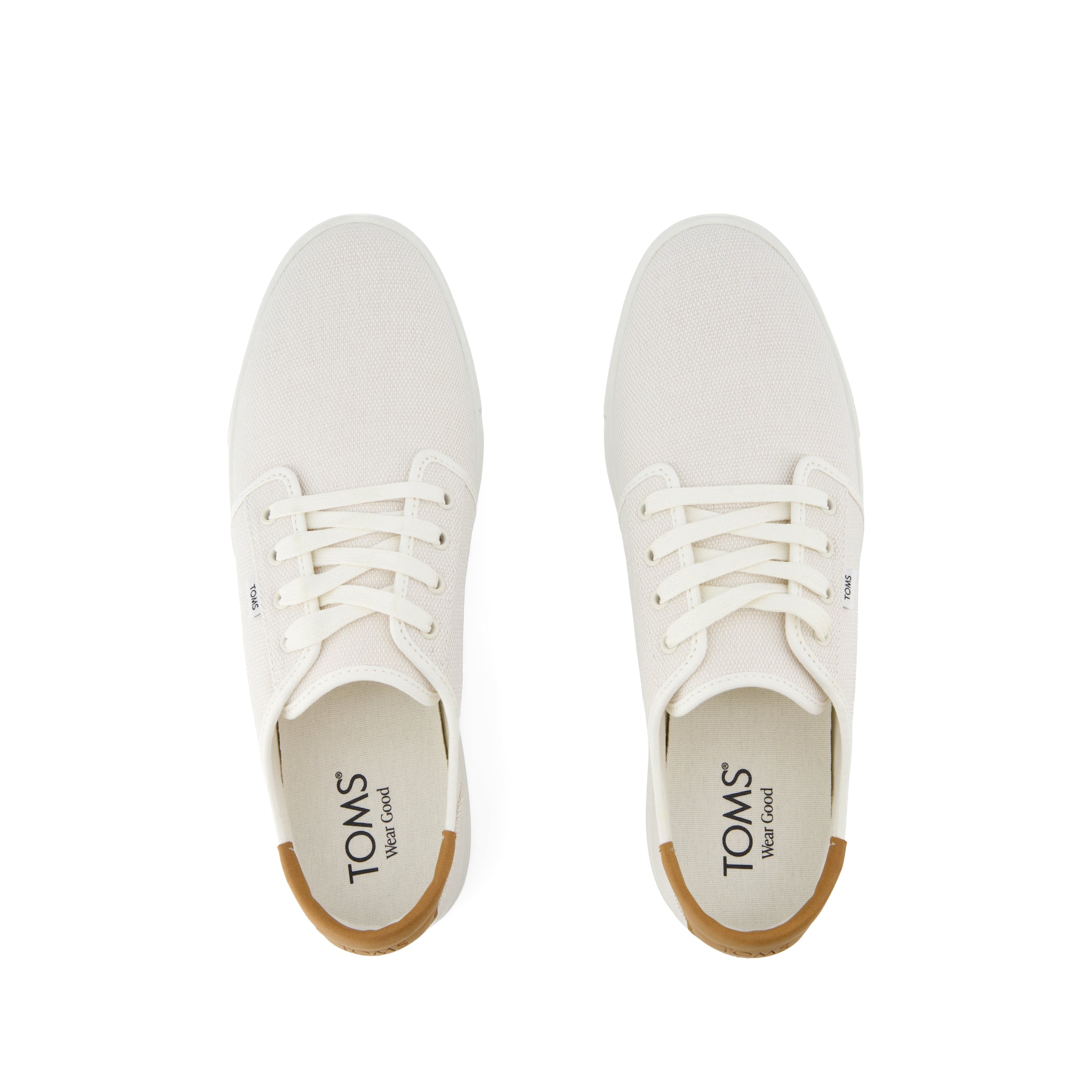 Carlo 2.0 Lace-Up Sneaker - White Legacy Canvas Top View